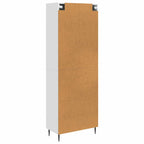 Juego de armarios 2 pcs Blanco Brillante 66 x 34,5 x 90 cm