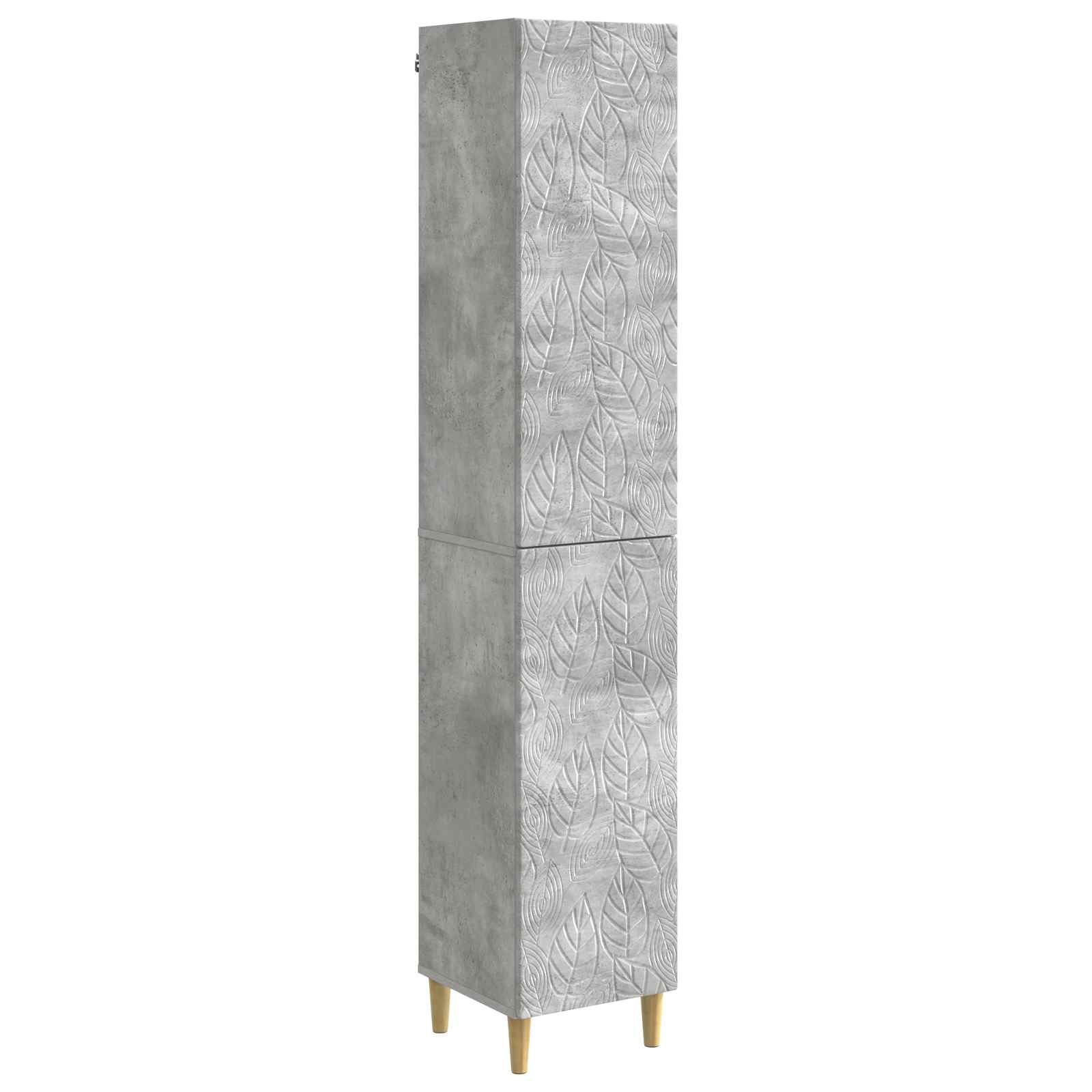 Juego de armarios 2 pcs Blanco Brillante Madera de ingeniería