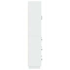 Juego de armarios 2 pcs Blanco Brillante 66 x 34,5 x 87 cm