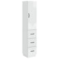 Juego de armarios 2 pcs Blanco Brillante 33 x 34,5 x 87 cm