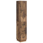 Juego de armarios 2 pcs Blanco Brillante 33 x 34,5 x 87 cm