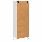 Juego de armarios 2 pcs Blanco Brillante 66 x 34,5 x 90 cm