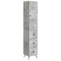 Juego de armarios 2 pcs Blanco Brillante 34,5 x 34,5 x 90 cm