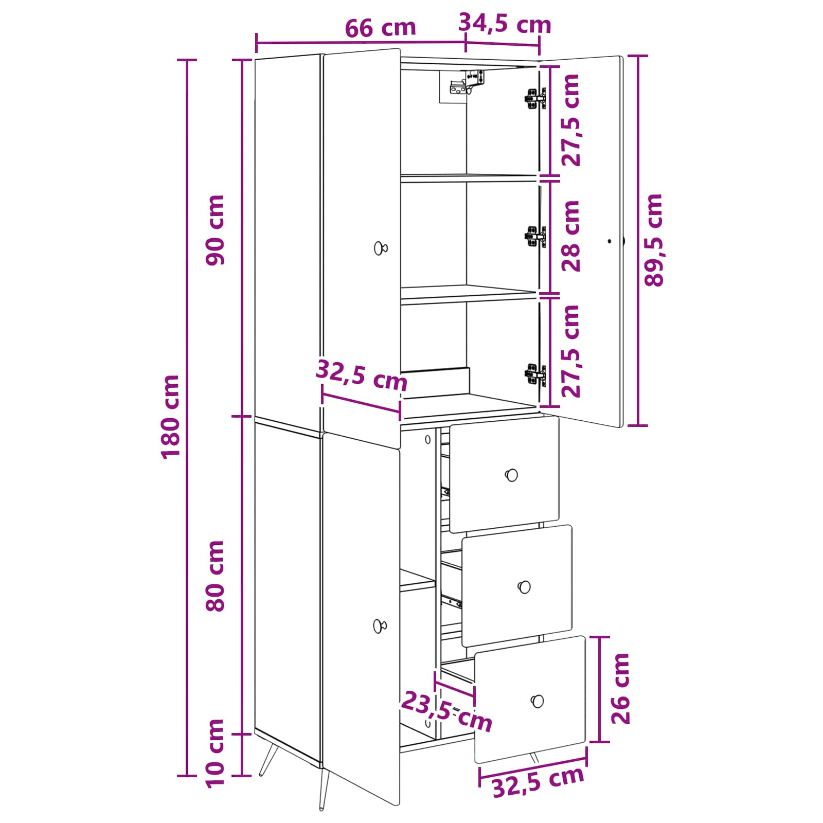 Juego de armarios 2 pcs Blanco Brillante Madera de ingeniería
