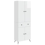2 pcs Blanco Brillante