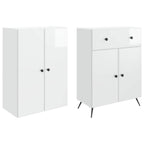 2 pcs Blanco Brillante
