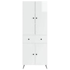 2 pcs Blanco Brillante