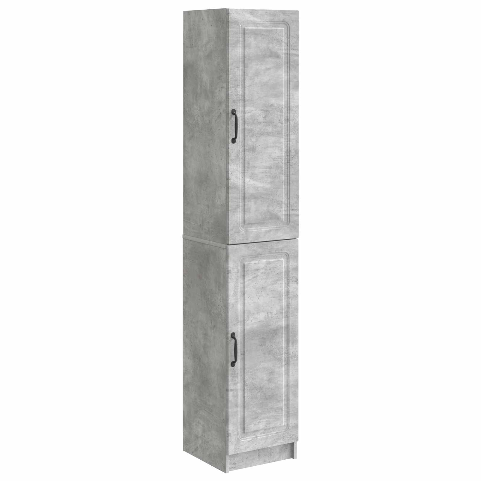 Juego de armarios 2 pcs Blanco Brillante Madera de ingeniería