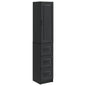 Juego de armarios 2 pcs Blanco Brillante 33 x 34,5 x 87 cm