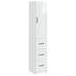 Juego de armarios 2 pcs Blanco Brillante 33 x 34,5 x 87 cm
