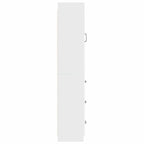 Juego de armarios 2 pcs Blanco Brillante 33 x 34,5 x 87 cm