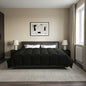 Anthracite Quilted Summer Duvet 135 x 200 cm Microfiber