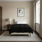 Anthracite Quilted Summer Duvet 135 x 200 cm Microfiber
