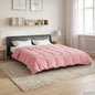 Anthracite Quilted Summer Duvet 135 x 200 cm Microfiber