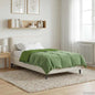 Anthracite Quilted Summer Duvet 135 x 200 cm Microfiber