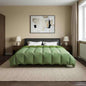 Anthracite Quilted Summer Duvet 135 x 200 cm Microfiber
