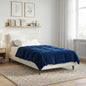 Anthracite Quilted Summer Duvet 135 x 200 cm Microfiber