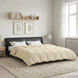Anthracite Quilted Summer Duvet 135 x 200 cm Microfiber