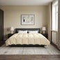 Anthracite Quilted Summer Duvet 135 x 200 cm Microfiber