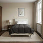 All-Season Quilted Duvet Cream 135 x 200 cm Microfiber