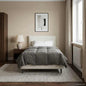 All-Season Quilted Duvet Cream 135 x 200 cm Microfiber