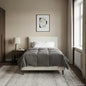 All-Season Quilted Duvet Cream 135 x 200 cm Microfiber