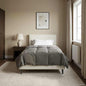 All-Season Quilted Duvet Cream 135 x 200 cm Microfiber
