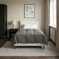 All-Season Quilted Duvet Cream 135 x 200 cm Microfiber