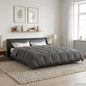 All-Season Quilted Duvet Cream 135 x 200 cm Microfiber