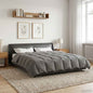 All-Season Quilted Duvet Cream 135 x 200 cm Microfiber