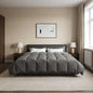 All-Season Quilted Duvet Cream 135 x 200 cm Microfiber