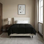All-Season Quilted Duvet Cream 135 x 200 cm Microfiber