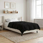 All-Season Quilted Duvet Cream 135 x 200 cm Microfiber