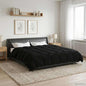 All-Season Quilted Duvet Cream 135 x 200 cm Microfiber