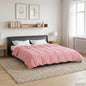All-Season Quilted Duvet Cream 135 x 200 cm Microfiber