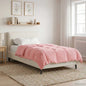 All-Season Quilted Duvet Cream 135 x 200 cm Microfiber