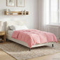 All-Season Quilted Duvet Cream 135 x 200 cm Microfiber