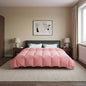 All-Season Quilted Duvet Cream 135 x 200 cm Microfiber
