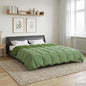 All-Season Quilted Duvet Cream 135 x 200 cm Microfiber