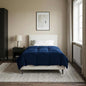 All-Season Quilted Duvet Cream 135 x 200 cm Microfiber