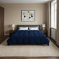 All-Season Quilted Duvet Cream 135 x 200 cm Microfiber