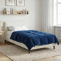 All-Season Quilted Duvet Cream 135 x 200 cm Microfiber