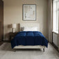 All-Season Quilted Duvet Cream 135 x 200 cm Microfiber