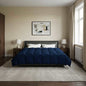 All-Season Quilted Duvet Cream 135 x 200 cm Microfiber