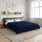 All-Season Quilted Duvet Cream 135 x 200 cm Microfiber