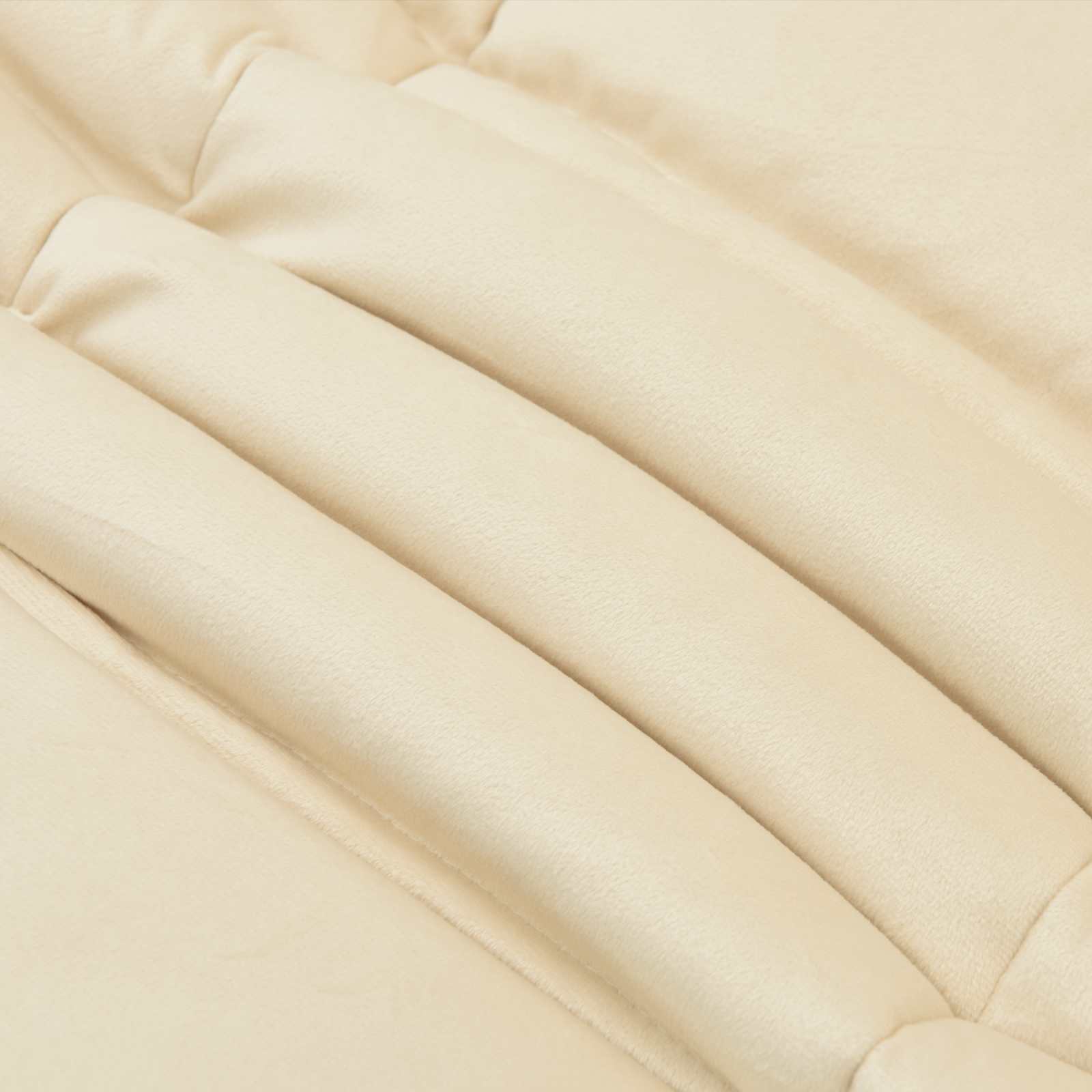Edredón de Todo el Año Acolchado Crema 135 x 200 cm Microfibra
