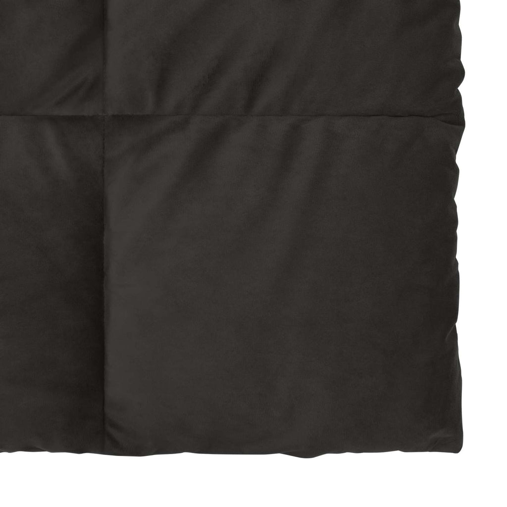 Edredón de Invierno Acolchado Antracita 240 x 260 cm Microfibra