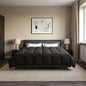 Anthracite Quilted Winter Duvet 240 x 260 cm Microfiber