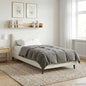 Anthracite Quilted Winter Duvet 240 x 260 cm Microfiber
