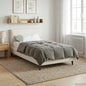 Anthracite Quilted Winter Duvet 240 x 260 cm Microfiber